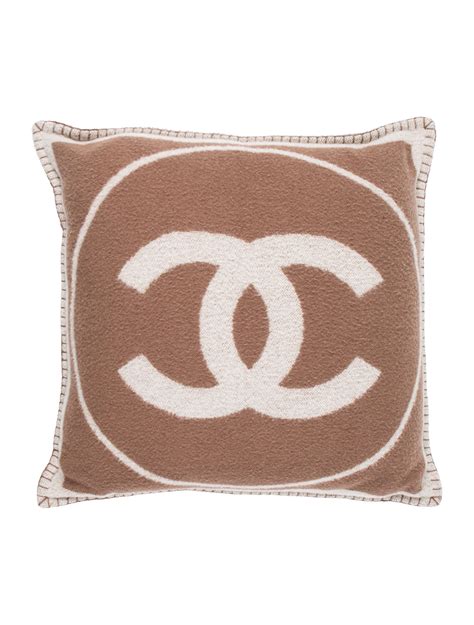 chanel cashmere throw|chanel pillows for sale.